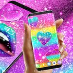 Скриншот 2 APK-версии Multi color glitter live wallpaper