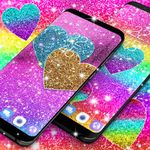 Скриншот 16 APK-версии Multi color glitter live wallpaper