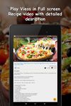 Captură de ecran Pizza Recipes Videos apk 5