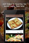 Captură de ecran Pizza Recipes Videos apk 2