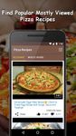 Captură de ecran Pizza Recipes Videos apk 13