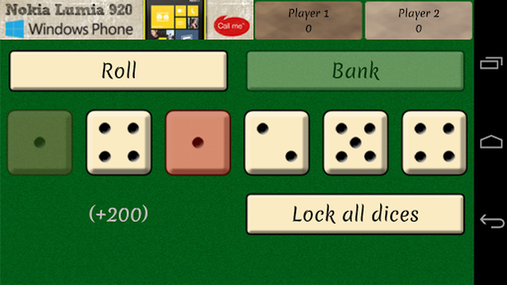 table dice games online