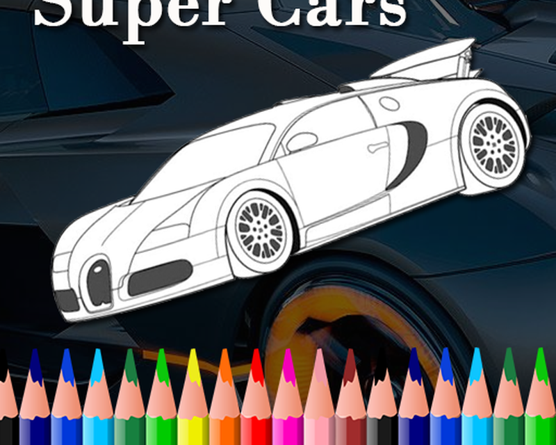 super car colouring games  cars coloring book apk  free