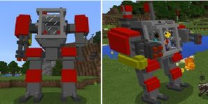 Defender Robot Mod for MCPE captura de pantalla apk 3