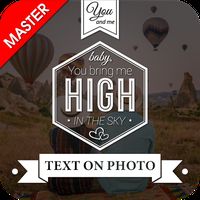 Typography Master - Text on photo, quotes text icon