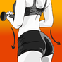 APK-иконка HourGlass Body Workout: 30Day Small Waist Big Butt