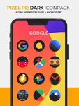 Pixel Pie DARK Icon Pack screenshot apk 5