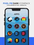 Pixel Pie DARK Icon Pack screenshot apk 4