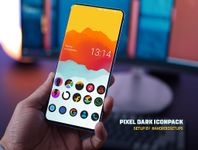 Pixel Pie DARK Icon Pack capture d'écran apk 