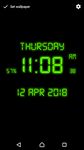 Screenshot 11 di Digital Clock Live Wallpaper apk