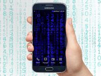 Captura de tela do apk Digital Matrix Code Rain Live Wallpaper 7