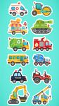 Cars & Trucks Vehicles - Junior Kids Learning Game ekran görüntüsü APK 3