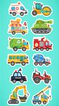 Cars & Trucks Vehicles - Junior Kids Learning Game ekran görüntüsü APK 8