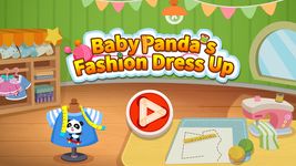 Juego para vestirse a la moda del Panda bebé captura de pantalla apk 2