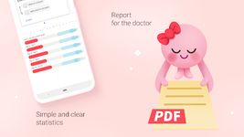 Captura de tela do apk Ciclo menstrual e calendário 1