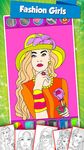Beauty Coloring Book Fashion Drawing Game ekran görüntüsü APK 