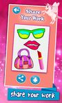 Beauty Coloring Book Fashion Drawing Game ekran görüntüsü APK 1