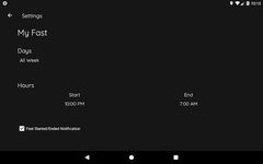 Скриншот 4 APK-версии IFtracker - Intermittent Fasting - Timer & Tracker
