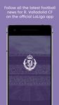 Real Valladolid CF App Oficial captura de pantalla apk 2