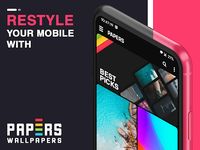 PAPERS WALLPAPERS - 4K, HD Walls & Backgrounds screenshot apk 