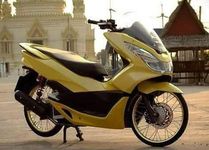 Imej Modifikasi Honda PCX 1