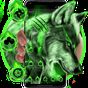 Green Wild Vivid Wolf Theme의 apk 아이콘