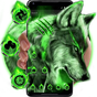 Green Wild Vivid Wolf Theme APK