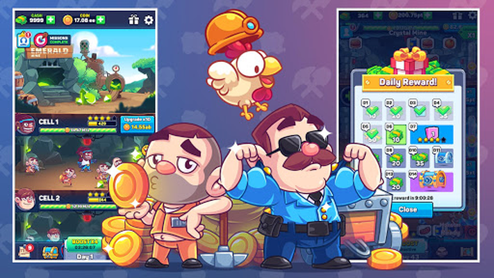 Idle Prison Tycoon: Gold Miner Clicker Game APK - Free ...