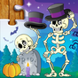 Icono de Juego de Halloween - Puzzle para niños 