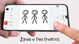 Captura de tela do apk Stickman: desenhar animação 2