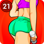 Allenamento per gambe, grandi glutei APK