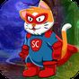 Best Escape Game 497 Superhero Cat Escape Game APK アイコン