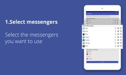 Tablet Messenger capture d'écran apk 3