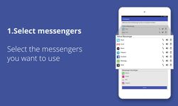 Captura de tela do apk Tablet Messenger 14