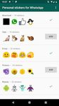 Personal stickers for WhatsApp στιγμιότυπο apk 1