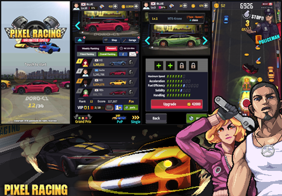 Pixel Racing Na Android Skachat Pixel Racing Besplatno