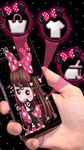 Gambar Tema Cute Pink Girl 7