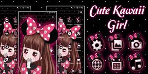 Gambar Tema Cute Pink Girl 5