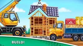 LKW-Spiele für Kinder - Hausbau  Screenshot APK 11