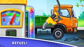 Truckgames voor kinderen - woningbouw, Autowassen screenshot APK 6