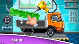 Truckgames voor kinderen - woningbouw, Autowassen screenshot APK 21