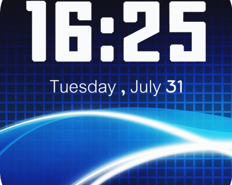 Androidの デジタル時計ウィジェット18 アプリ デジタル時計ウィジェット18 を無料ダウンロード