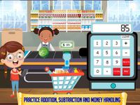 Скриншот 3 APK-версии Grocery Market Kids Cash Register - Games for Kids