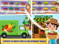 Скриншот 10 APK-версии Grocery Market Kids Cash Register - Games for Kids