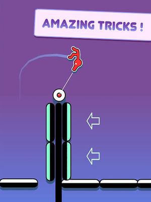 Stickman Hook Level 1-20 Gameplay Walkthrough (Android/iOS) 