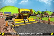 şehir yol oluşturucu inşaat tarak simülatörü ekran görüntüsü APK 4