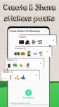 ภาพหน้าจอที่  ของ Create Stickers for WhatsApp