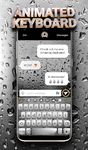 Rain HD Animated Keyboard + Live Wallpaper screenshot apk 3