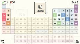 Periodic Table Quiz - 元素周期表测验 屏幕截图 apk 2