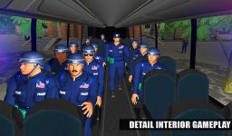 Captura de tela do apk Ônibus policial dirigindo Sim: transporte fora da 7